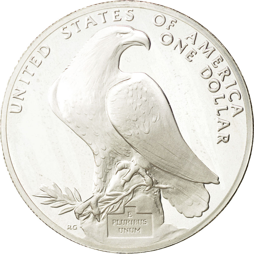 United States, Dollar, 1984, U.S. Mint, San Francisco, MS(60-62), Silver, KM:210