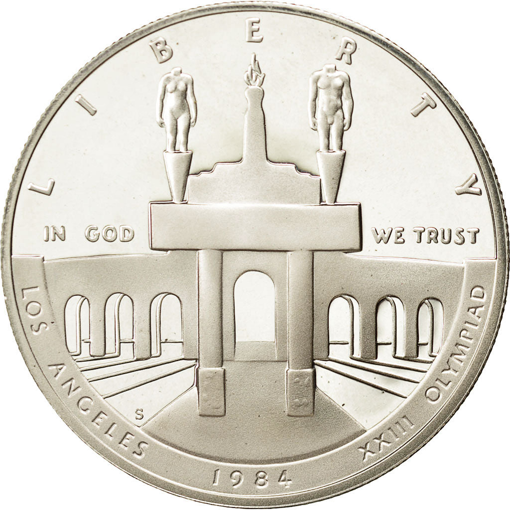 Stati Uniti, Dollar, 1984, U.S. Mint, San Francisco, FDC, Argento, KM:210