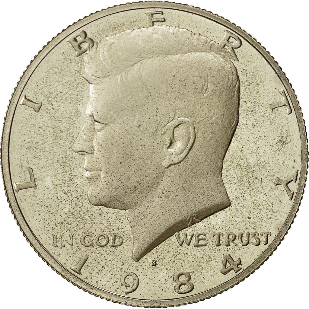 Vereinigte Staaten, Kennedy Half Dollar, Half Dollar, 1984, U.S. Mint, San