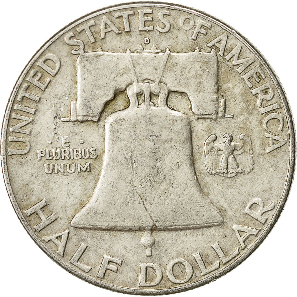 Stati Uniti, Franklin Half Dollar, Half Dollar, 1962, U.S. Mint, Denver, BB
