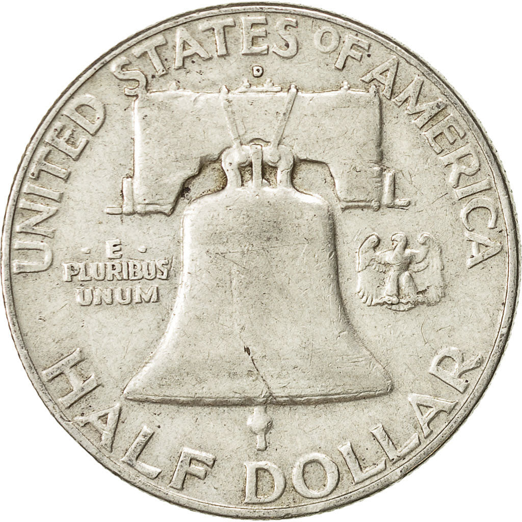 Stati Uniti, Franklin Half Dollar, Half Dollar, 1962, U.S. Mint, Denver, BB
