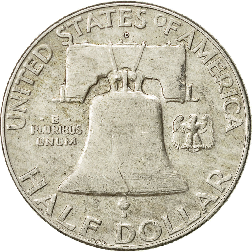 United States, Franklin Half Dollar, Half Dollar, 1963, U.S. Mint, Denver