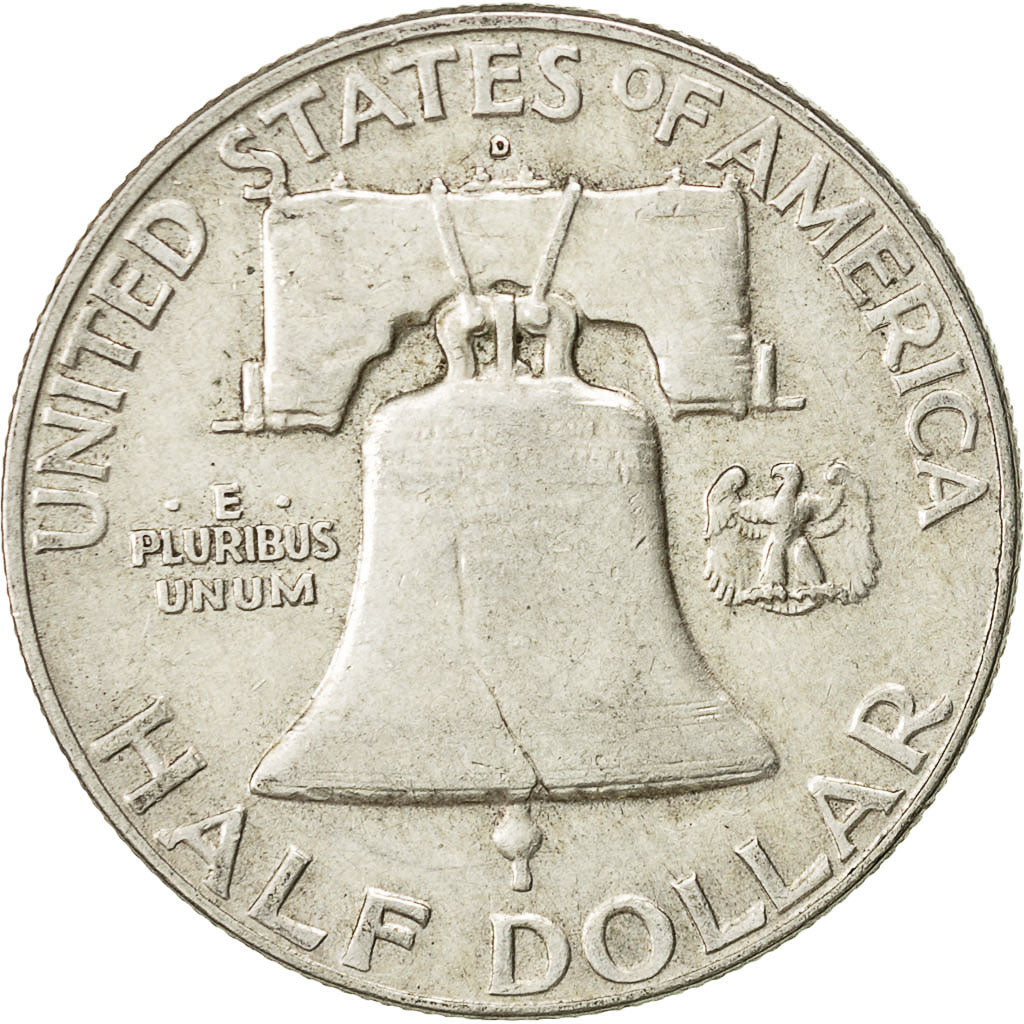 United States, Franklin Half Dollar, Half Dollar, 1963, U.S. Mint, Denver