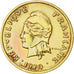 Nuove Ebridi, 2 Francs, 1970, Paris, BB, Nichel-ottone, KM:5.1