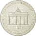 GERMANIA - REPUBBLICA FEDERALE, 10 Mark, 1991, Berlin, Germany, BB+, Argento