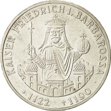 Bundesrepublik Deutschland, 10 Mark, 1990, Stuttgart, Germany, SS+, Silber