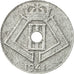 Moneta, Belgio, 5 Centimes, 1941, MB, Zinco, KM:124
