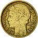 Francia, Morlon, 50 Centimes, 1932, Paris, BB, Alluminio-bronzo, KM:894.1