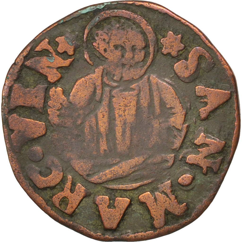 STATI ITALIANI, VENICE, Anonymous, 6 Bagattini, Bezzo or Bezzone, 1619, Venez...