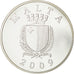 Malte, 10 Euro, La Castellania, 2009, FDC, Argent, KM:133