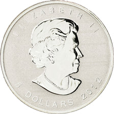 Canada, Elizabeth II, 5 Dollars, 2012, Royal Canadian Mint, MS(65-70), Silver
