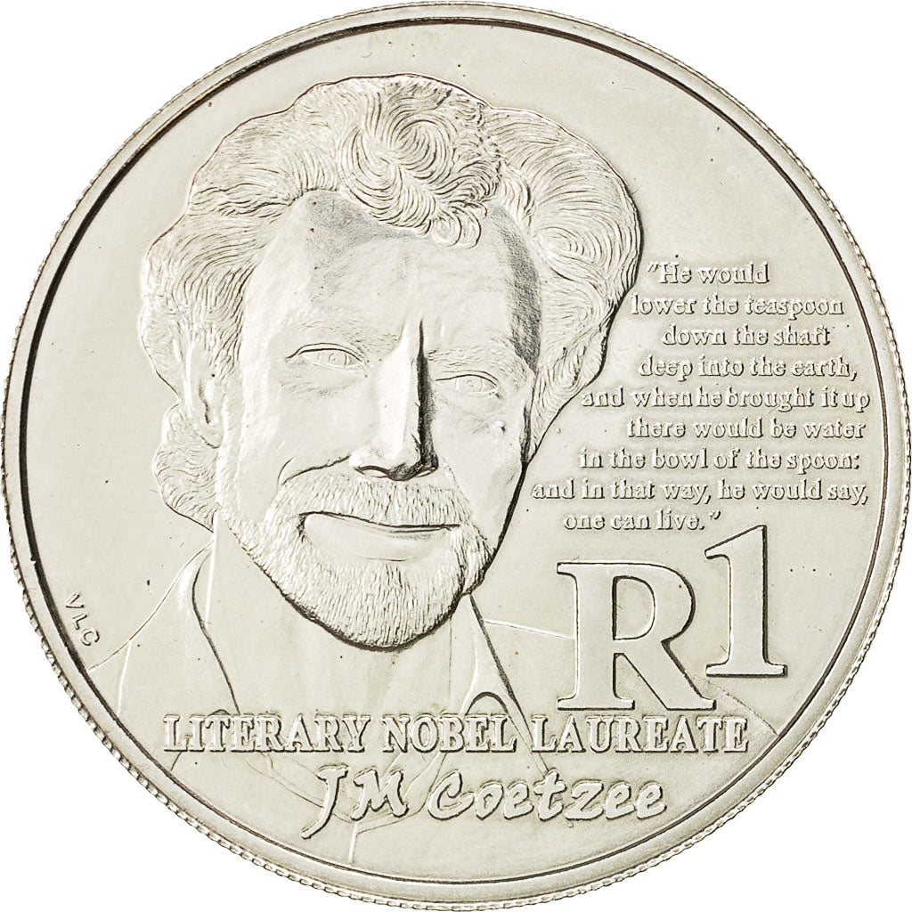 Sudáfrica, Rand, J.M.Coetzee, 2011, FDC, Plata