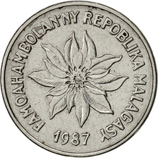 Madagascar, Franc, 1987, Paris, SPL-, Acciaio inossidabile, KM:8
