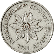 Madagascar, Franc, 1981, Paris, SPL-, Acciaio inossidabile, KM:8