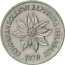 Madagascar, Franc, 1979, Paris, SS, Stainless Steel, KM:8