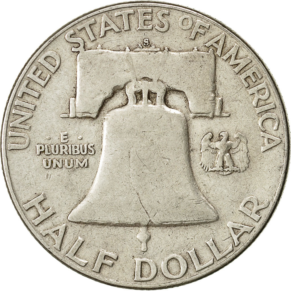 Estados Unidos, Franklin Half Dollar, Half Dollar, 1951, U.S. Mint, San