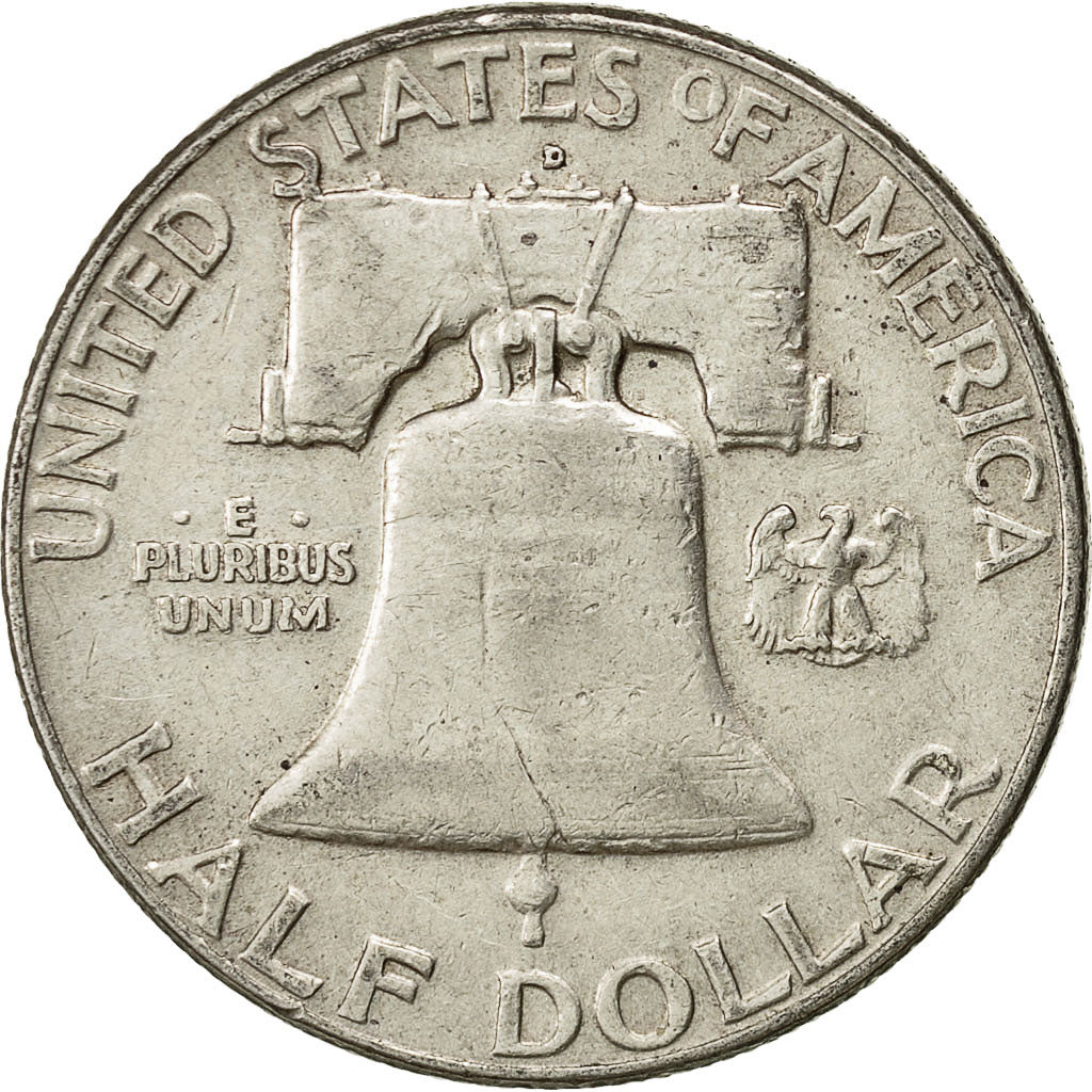 Estados Unidos, Franklin Half Dollar, Half Dollar, 1961, U.S. Mint, Denver, MBC