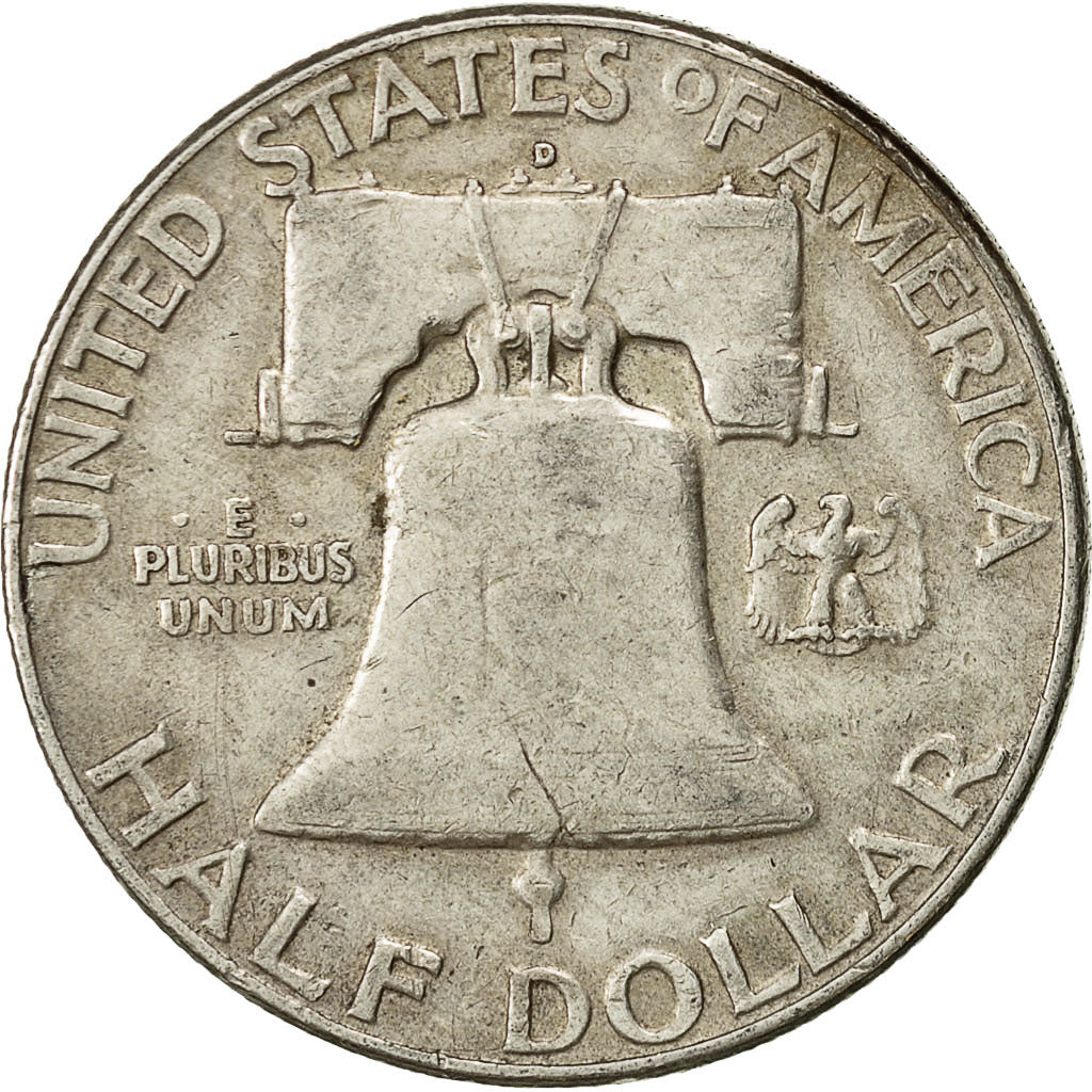 États-Unis, Franklin Half Dollar, Half Dollar, 1961, U.S. Mint, Denver, TTB