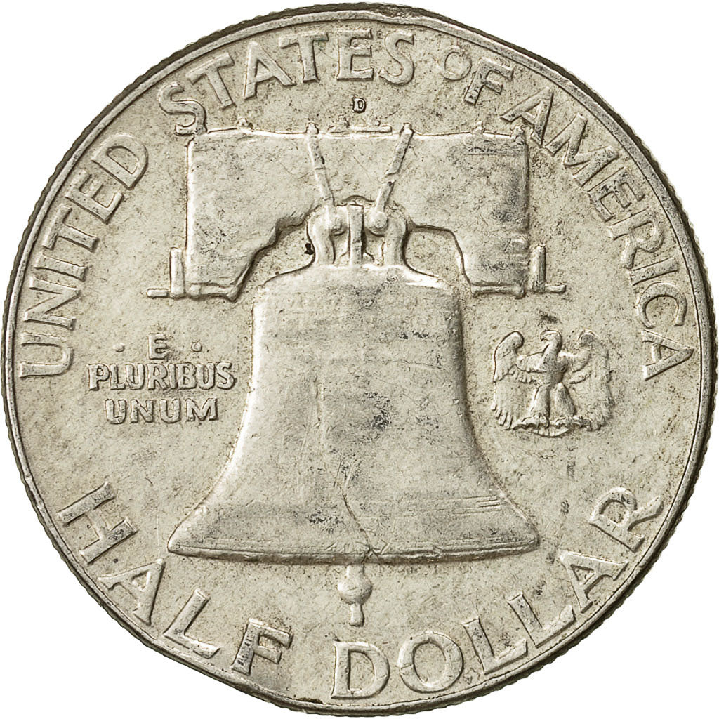 United States, Franklin Half Dollar, Half Dollar, 1963, U.S. Mint, Denver