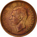 Südafrika, George VI, Penny, 1943, SS, Bronze, KM:25