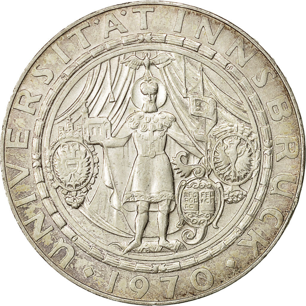 Österreich, 50 Schilling, 1970, VZ, Silber, KM:2908