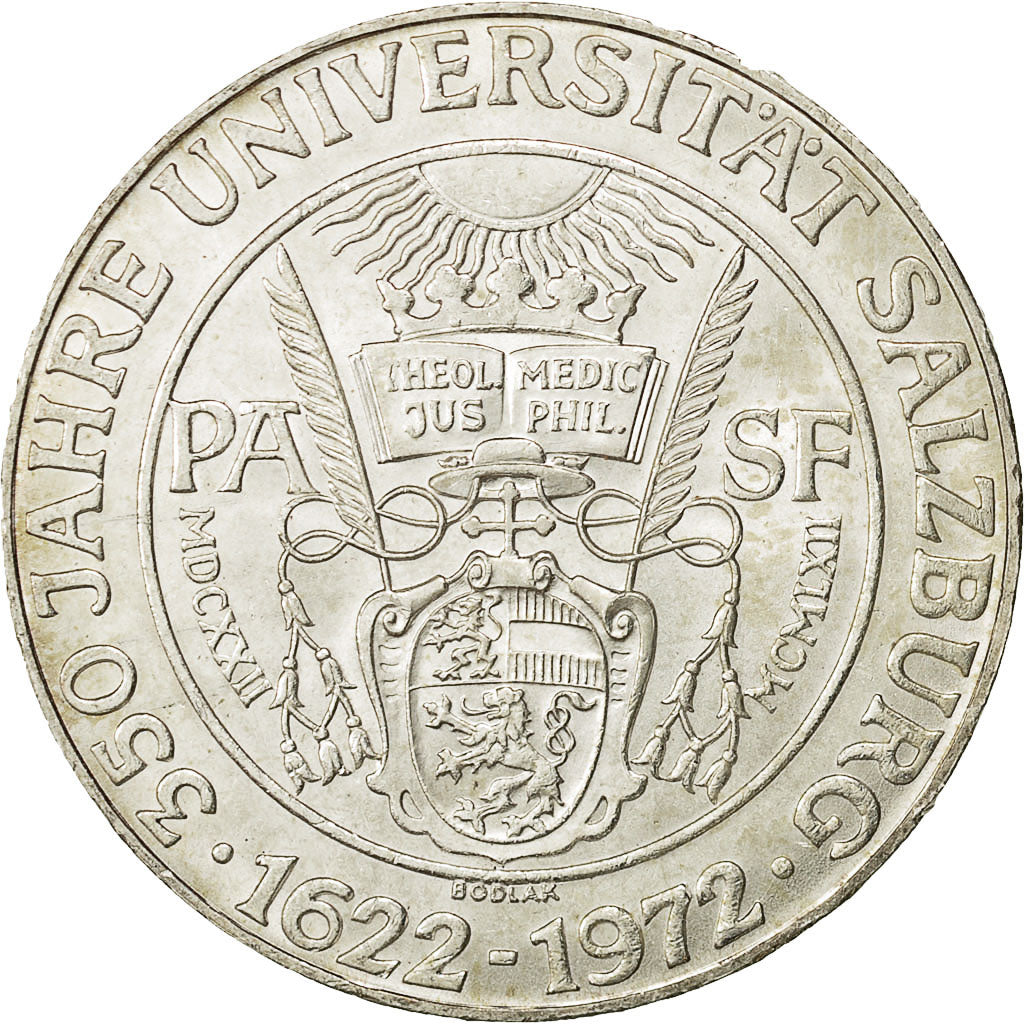 Österreich, 50 Schilling, 1972, VZ, Silber, KM:2913