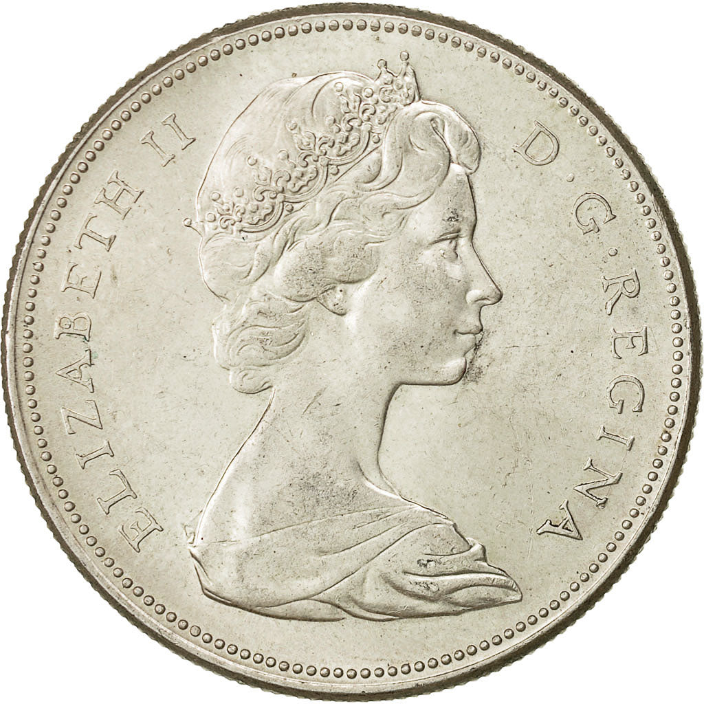 Canada, Elizabeth II, Dollar, 1967, Royal Canadian Mint, Ottawa, EF(40-45)