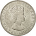 moneda, Crown, 1964, Bermudas, Elizabeth II, EBC, Plata, KM:14