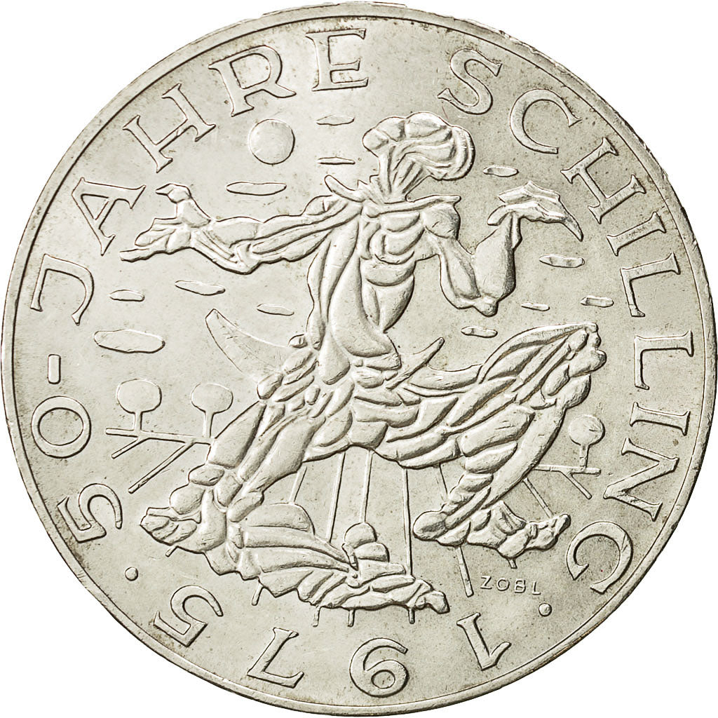 moneta, Austria, 100 Schilling, 1975, SPL, Argento, KM:2925