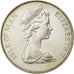 coin, Isle of Man, Elizabeth II, Crown, 1977, Pobjoy Mint, MS(63), Silver