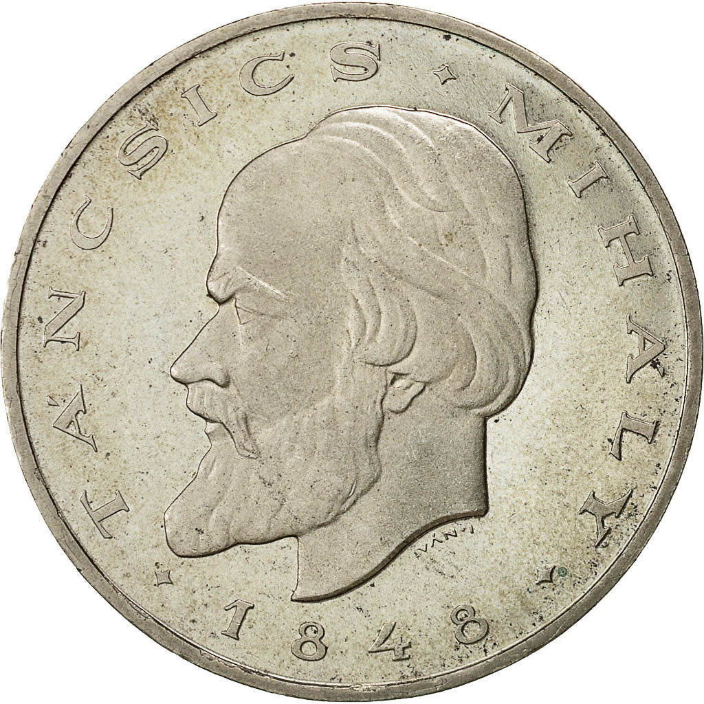 münze, Ungarn, 20 Forint, 1948, Budapest, SS+, Silber, KM:539