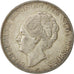 moneta, Paesi Bassi, Wilhelmina I, 2-1/2 Gulden, 1933, BB, Argento, KM:165