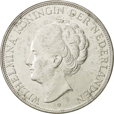 coin, Netherlands, Wilhelmina I, 2-1/2 Gulden, 1940, AU(50-53), Silver, KM:165