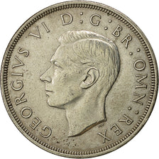 moneta, Gran Bretagna, George VI, Crown, 1937, BB+, Argento, KM:857