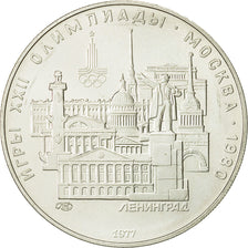 moneta, Russia, 5 Roubles, 1977, Saint-Petersburg, SPL, Argento, KM:146