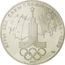 moneda, Rusia, 10 Roubles, 1977, Saint-Petersburg, SC, Plata, KM:150