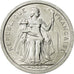 münze, French Polynesia, 50 Centimes, 1965, Paris, UNZ, Aluminium, KM:1