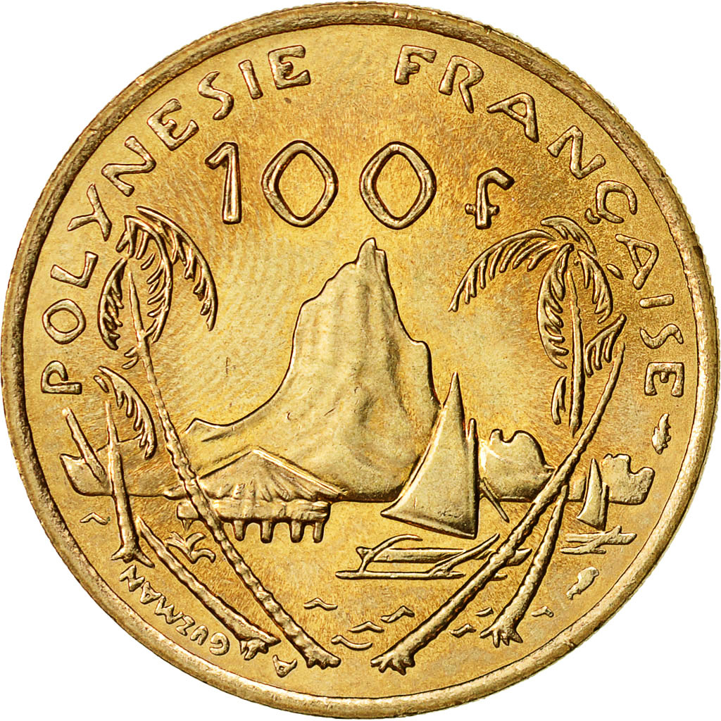 moneta, Polinesia francese, 100 Francs, 1976, Paris, SPL, Nichel-bronzo, KM:14