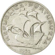 münze, Portugal, 5 Escudos, 1933, SS, Silber, KM:581