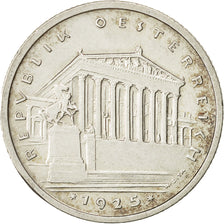 moneda, Austria, Schilling, 1925, EBC, Plata, KM:2840