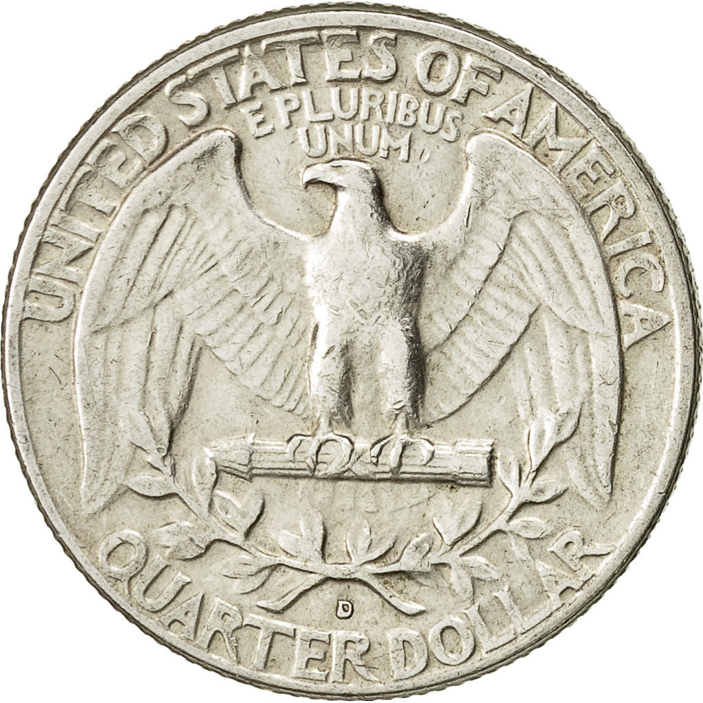 Coin, United States, Washington Quarter, Quarter, 1963, U.S. Mint, Denver