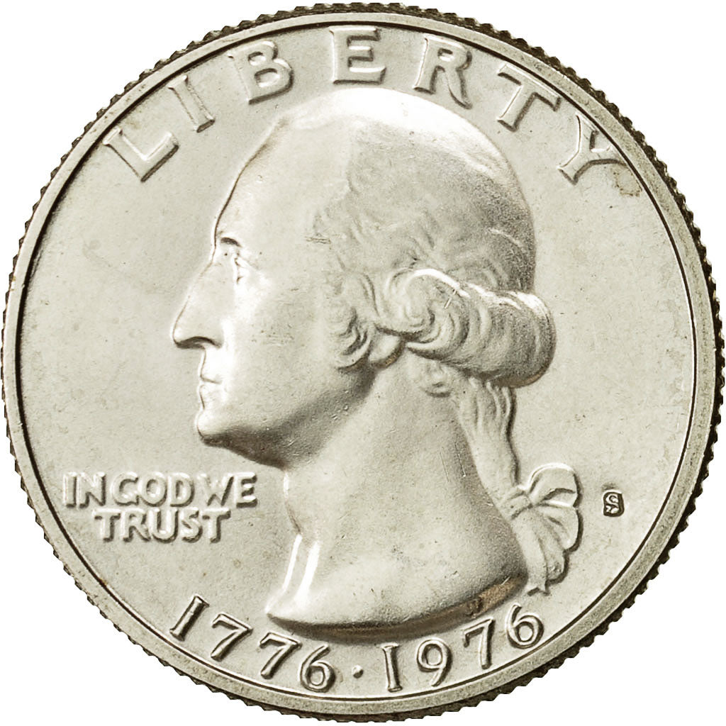 moneta, Stati Uniti, Washington Quarter, Quarter, 1976, U.S. Mint, San