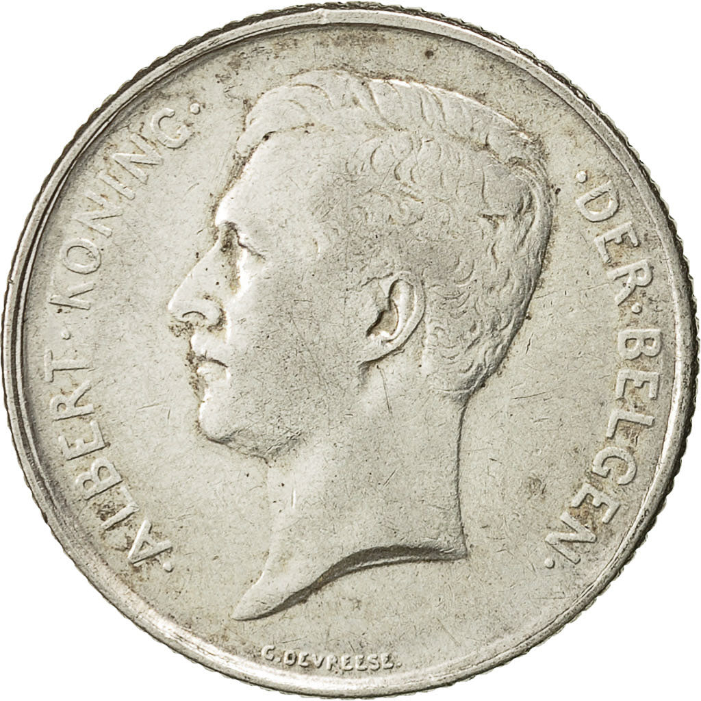 coin, Belgium, Franc, 1914, EF(40-45), Silver, KM:73.1