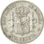 münze, Spanien, Alfonso XII, Peseta, 1885, Madrid, SS, Silber, KM:686