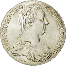 coin, Austria, Maria Theresa, Thaler, 1780, Vienna, MS(60-62), Silver, KM:1866.2