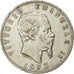 coin, Italy, Vittorio Emanuele II, 5 Lire, 1873, Milan, EF(40-45), Silver