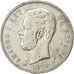 moneta, Spagna, Amadeao I, 5 Pesetas, 1874, Madrid, BB, Argento, KM:666