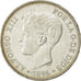 münze, Spanien, Alfonso XIII, 5 Pesetas, 1896, Madrid, SS, Silber, KM:707