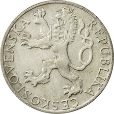 moneda, Checoslovaquia, 50 Korun, 1948, MBC, Plata, KM:25