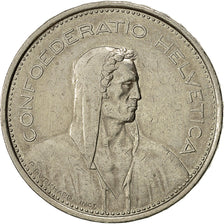 Coin, Switzerland, 5 Francs, 1976, Bern, EF(40-45), Copper-nickel, KM:40a.1